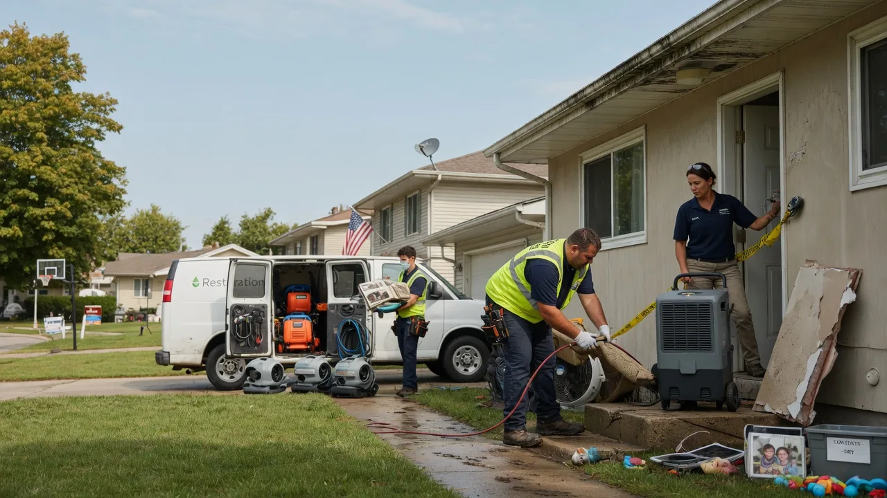 Water Damage Restoration in Kempton, PA near me